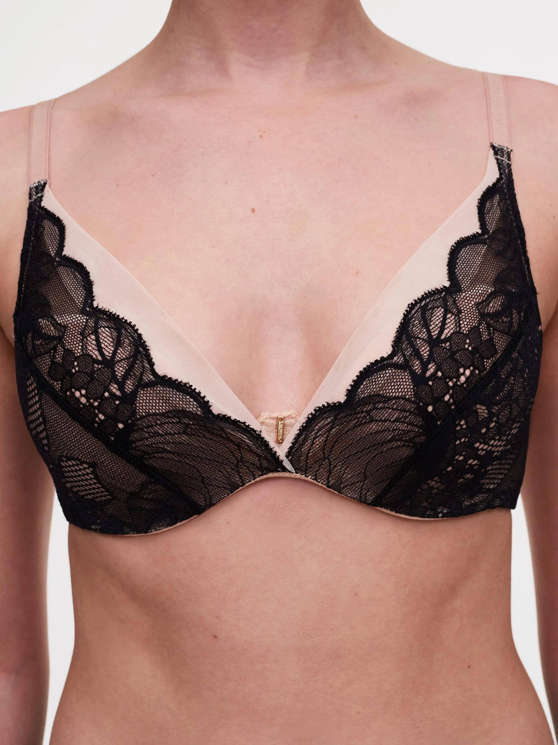 Chantelle MIDNIGHT FLOWERS T-Shirt BH 5 Chantelle MIDNIGHT FLOWERS T-Shirt BH – Bild 3