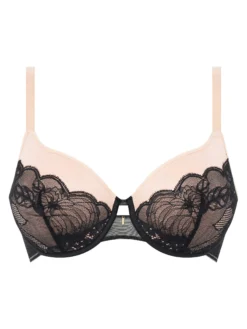 Chantelle MIDNIGHT FLOWERS T-Shirt BH -BHs importe boutique C12N60 011 16 scaled